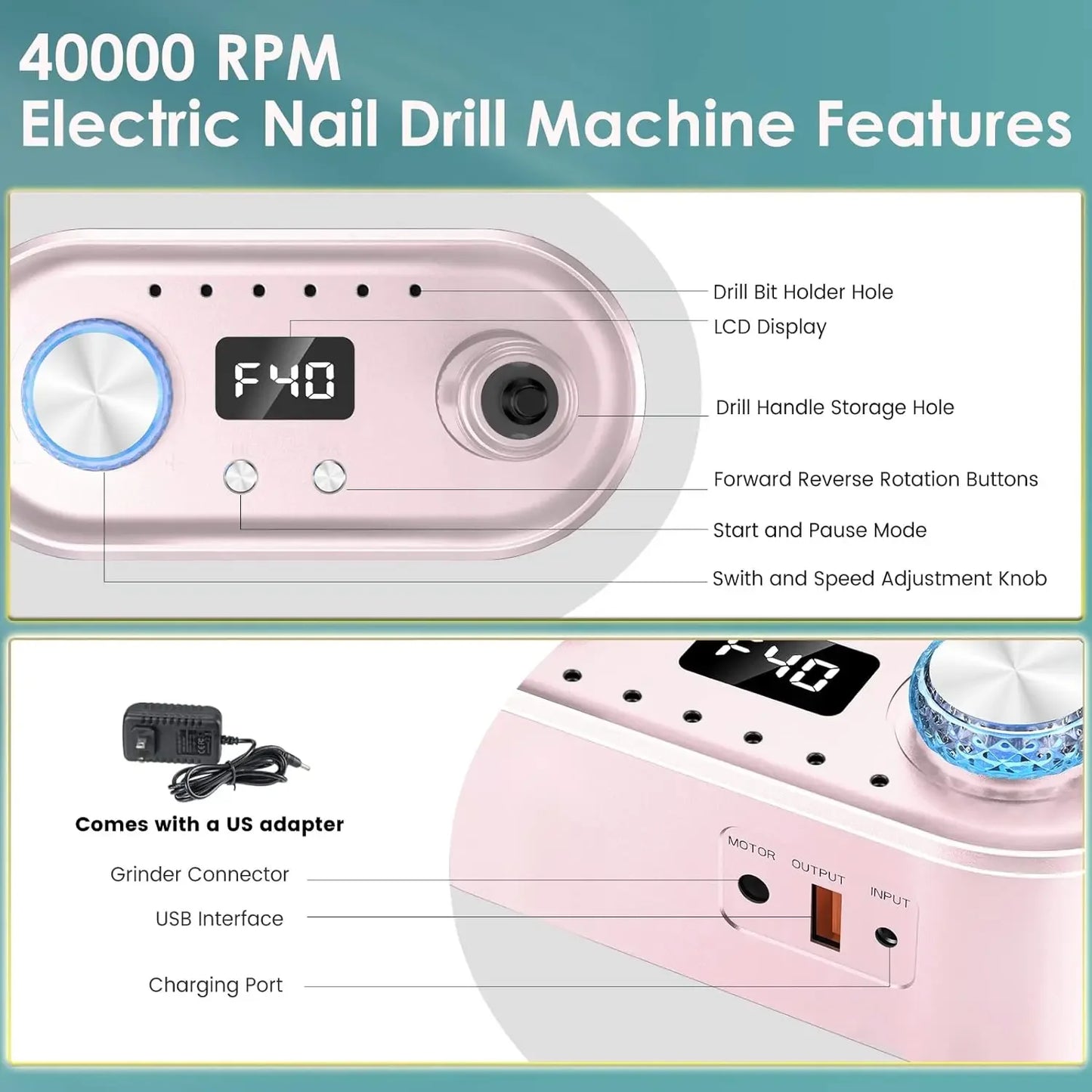 Elektrische Nagelfeile