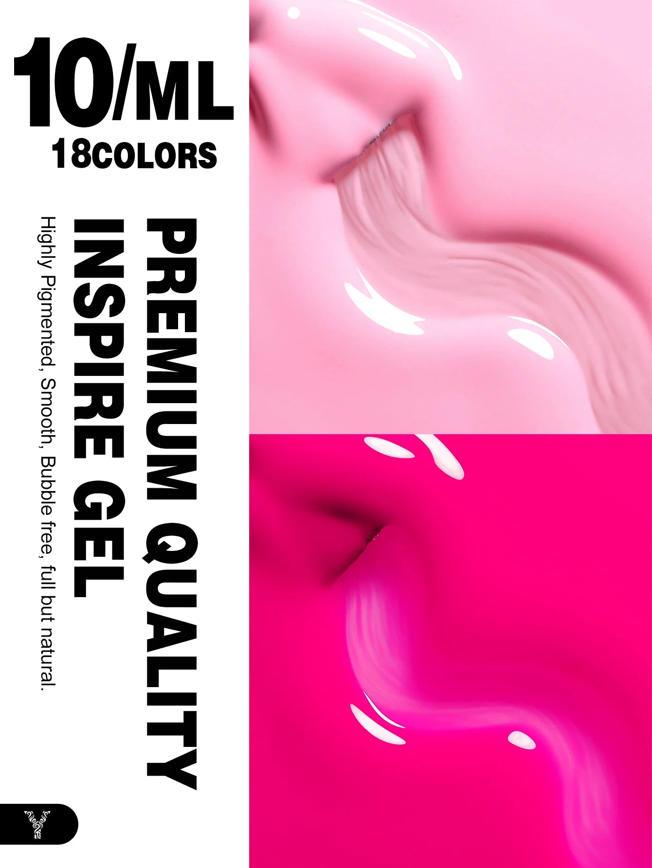 YYOKEFELLOW Gel Nail Polish Set (3 x 10 ml)