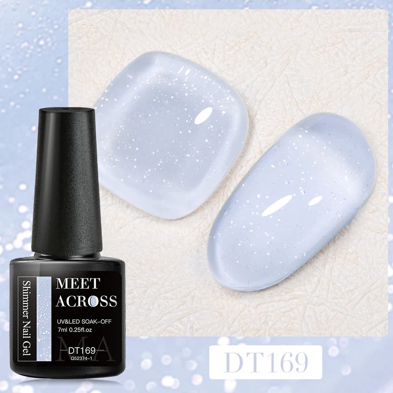 MEET ACROSS Glitter Extension Gel