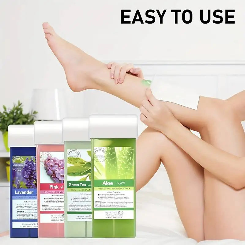 Roll-On Wachspatronen für Körper & Bikinizone (verschiedene Düfte)