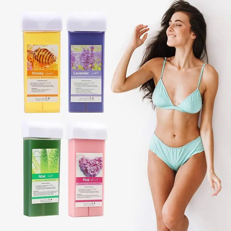 Roll-On Wachspatronen für Körper & Bikinizone (verschiedene Düfte)