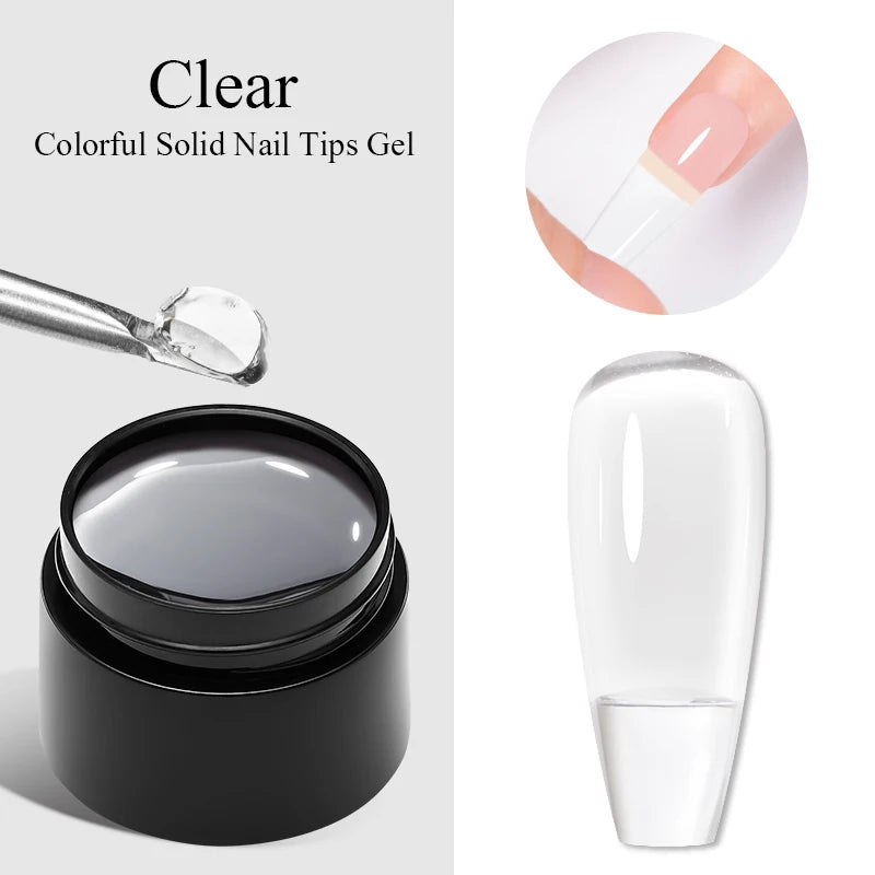 MEET ACROSS Glitter Extension Gel