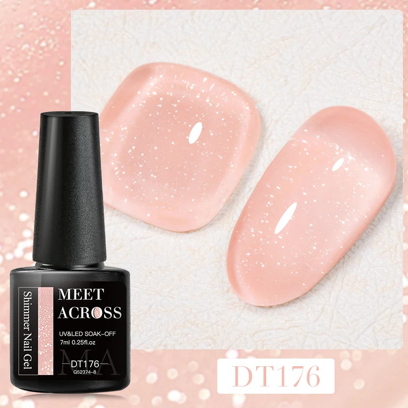 MEET ACROSS Glitter Extension Gel