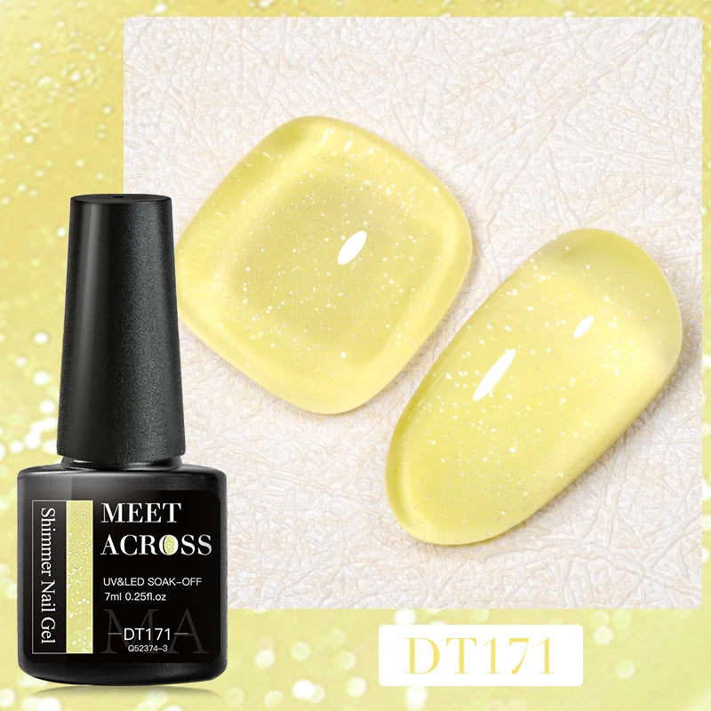 MEET ACROSS Glitter Extension Gel