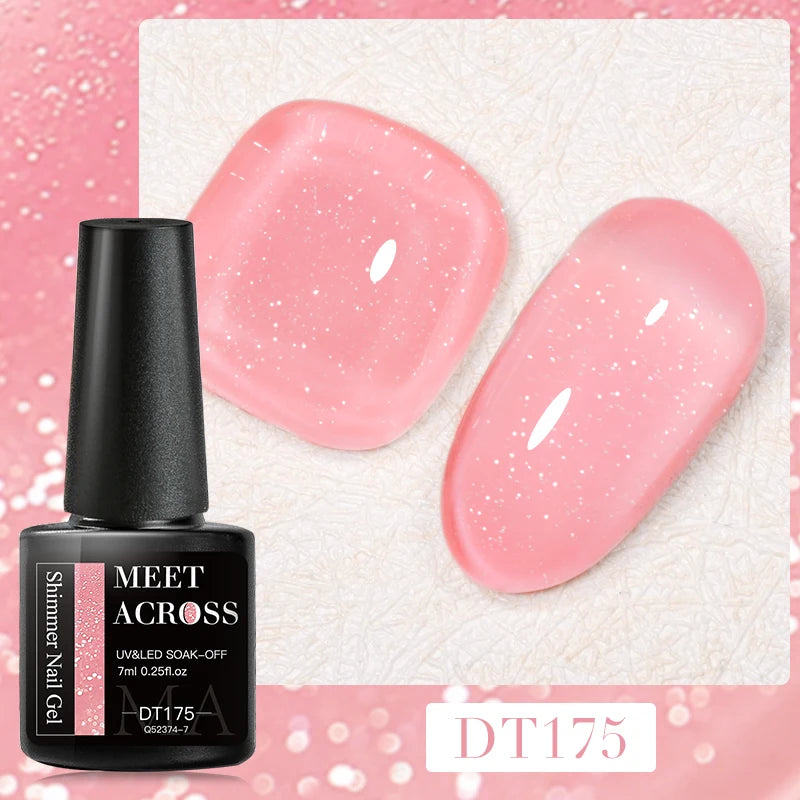 MEET ACROSS Glitter Extension Gel