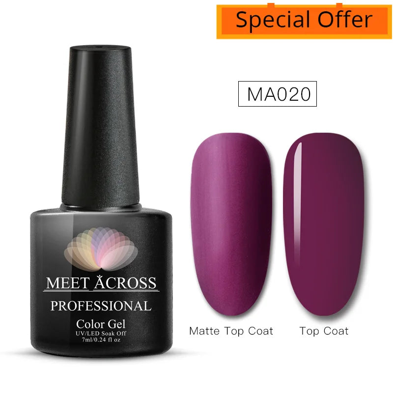 MEET ACROSS Glitter Extension Gel