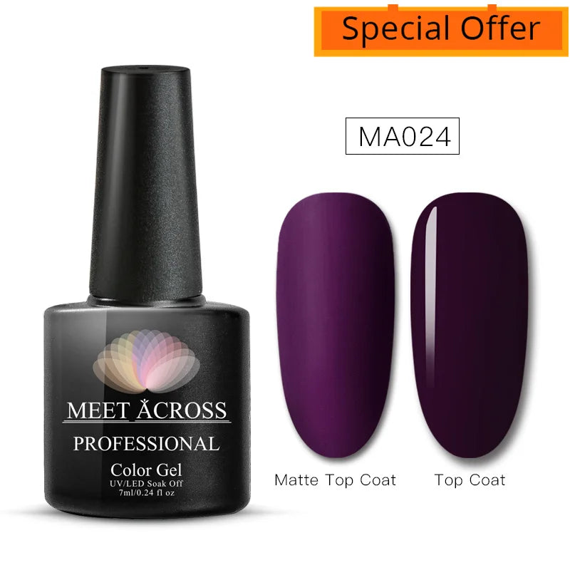 MEET ACROSS Glitter Extension Gel